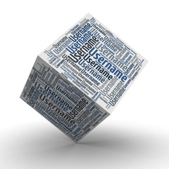 Username - W&uuml;rfel / Cube
