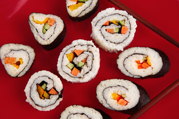 Traditional Cuisine - California Roll with Avocado