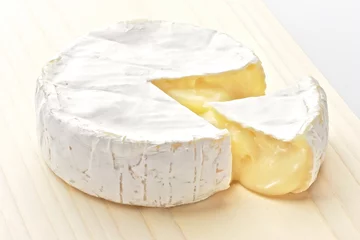 Gordijnen Camembert cheese © larips
