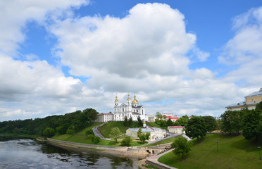 Fototapeta na wymiar Панорама г.Витебска, Беларусь.