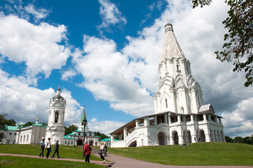 Old cathedral in Moscow, Russia. landmark