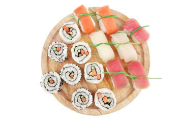 Japanese traditional Cuisine - Maki Roll and Nigiri