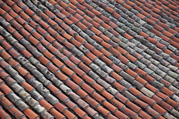 Traditionell provenzalische Dachziegel