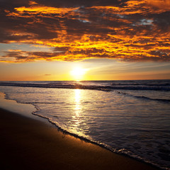 Obraz premium Sea sunset