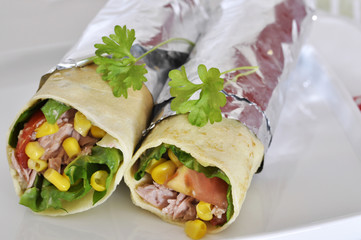 Thunfischwraps