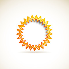 The sun, Cover speech  # Vector