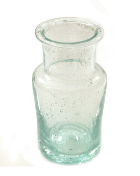glass bottle isolated