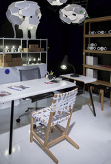 stylish working place