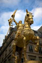 Fototapeta na wymiar Joan of Arc - Jeanne d'Arc