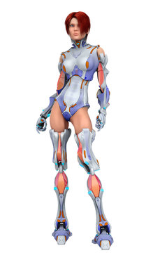 bionic woman stand up