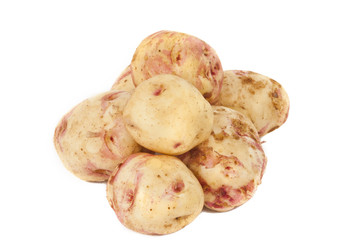 Potatoes isolated