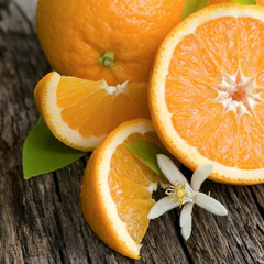 Frische Orangen