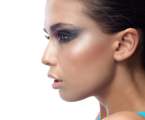 Naklejka premium woman beauty