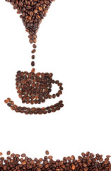 Naklejka premium Coffee