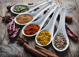 Abwaschbare Fototapete Aromatisch Spices