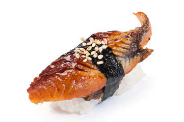 Sushi Nigiri, Unagi, Smoked Eel