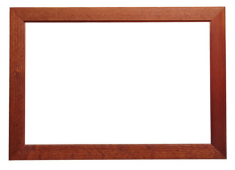 Blank wood frame
