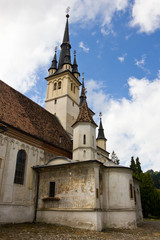 Fototapeta na wymiar Saintt Nicholas Church in Brasov