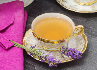 lavender flavored tea