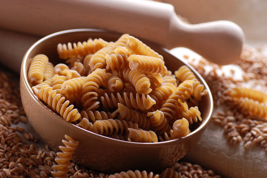 pasta di semola integrale di grano duro biologica