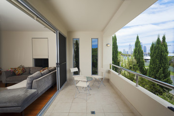 Stylish balcony