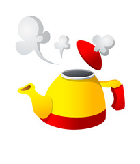 Vector icon kettle