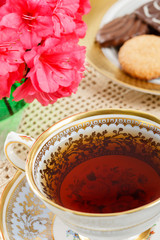 Vintage Teacup Close Up