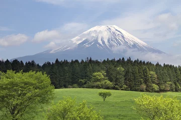 Fotobehang Mount Fuji, Japan © Videowokart