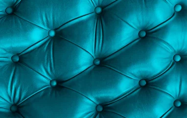 Photo sur Aluminium Cuir Texture cuir bleu