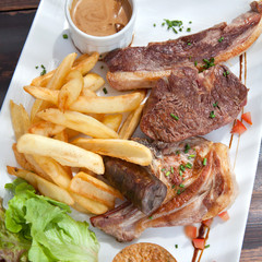 Grillades Frites