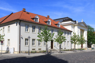 Gebäude der Stadt Bernburg und C.M.von Weber-Theater