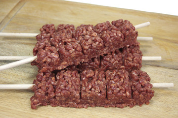 brochettes de boeuf