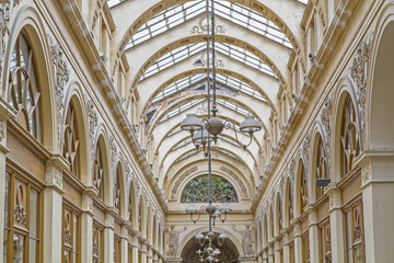In der Galerie Vivienne, Paris, Frankreich © Harald Biebel