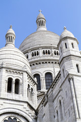 Obraz premium Die Basilika Sacre Coeur in Paris, Frankreich
