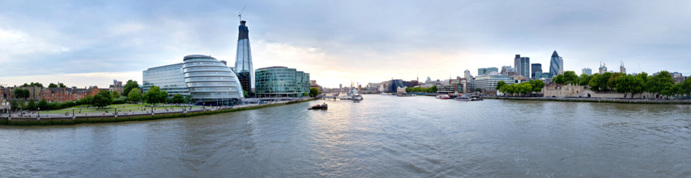 London Panorama Sonnenuntergang