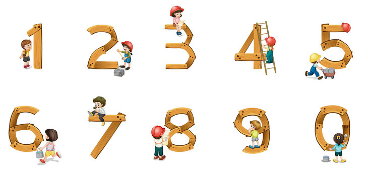 Wood Numbers Images – Browse 211,318 Stock Photos, Vectors, and