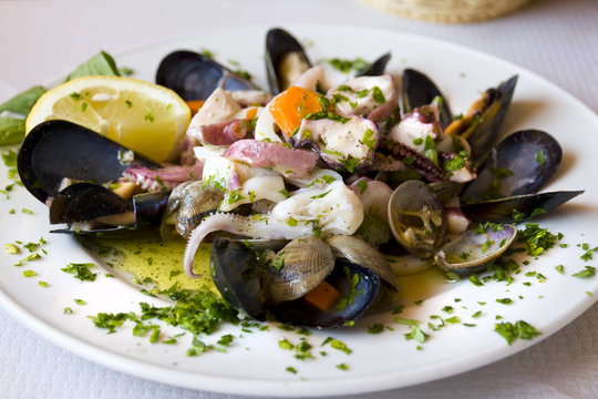 Seafood salad