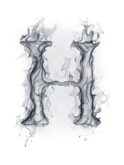 Smoke font