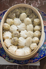 Dim sum dumplings