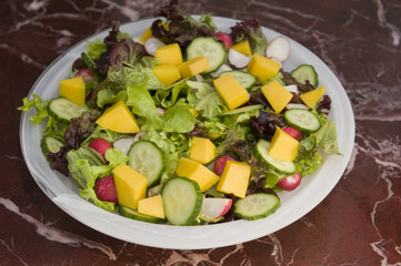 Salad plate