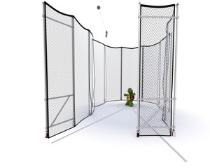 tortoise competing in hammer throw