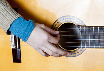 Fototapeta premium Guitar Player