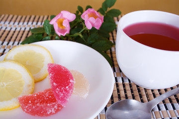 Rose hip tea