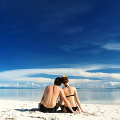 Couple on a beach