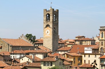 Obraz premium bergamo - panorama