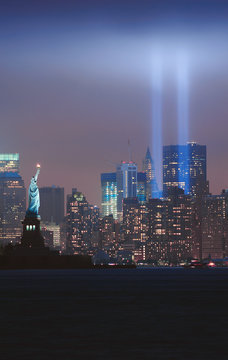 New York City Manhattan skyline