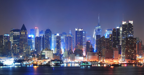 Fototapeta na wymiar New York City Manhattan