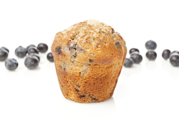 Fresh Homemade blueberry Muffin
