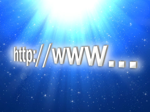 Blue sky space background, http www adress text