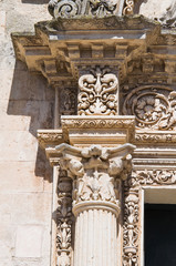 St. Nicola Mother Church. Corigliano d'Otranto. Puglia. Italy.